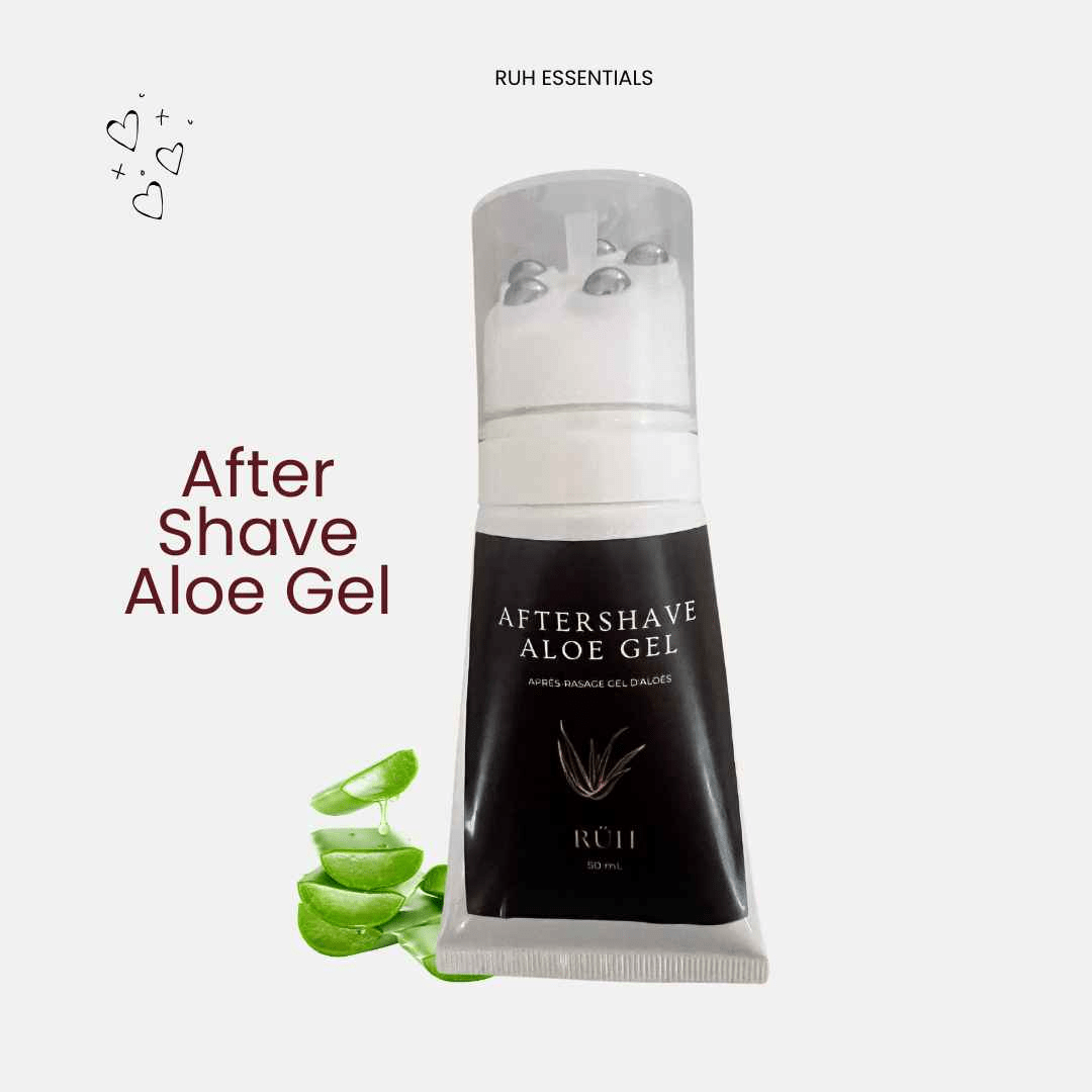 Aloe Vera After Shave Gel with Soothing Benefits - Rüh Essentials