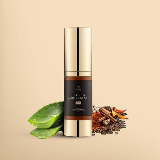 Spiced Aloe Vera Gel for Refreshing Skin Care - Rüh Essentials