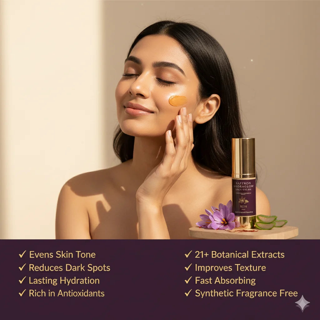 Saffron Infused Hydra Glow Face Cream
