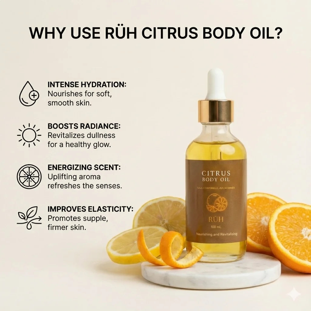 Revitalizing Citrus Body Oil