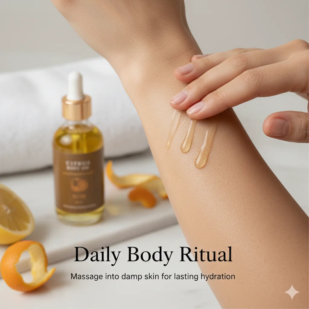 Revitalizing Citrus Body Oil