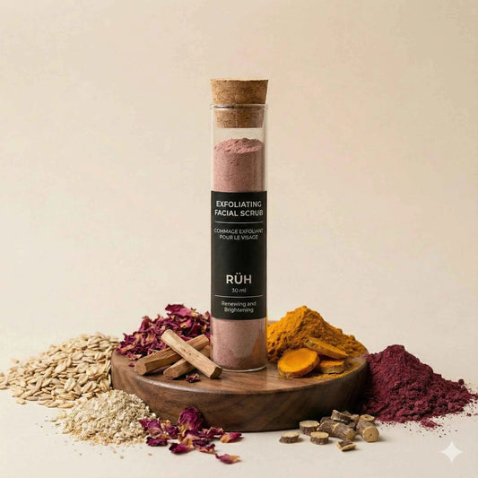 Exfoliating Herbal Face Scrub for Glowing Skin