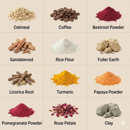 Exfoliating Herbal Face Scrub for Glowing Skin