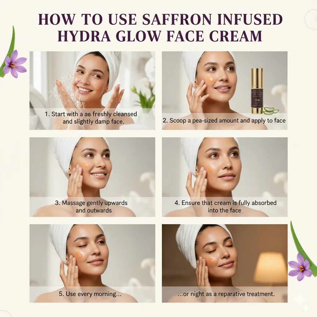 Saffron Infused Hydra Glow Face Cream