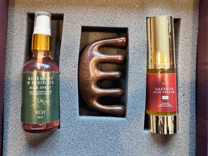 Hair & Skincare Duo (Aloe Gel & Hair Spray)