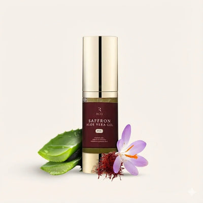 Saffron Aloe Vera Gel for Skin Radiance