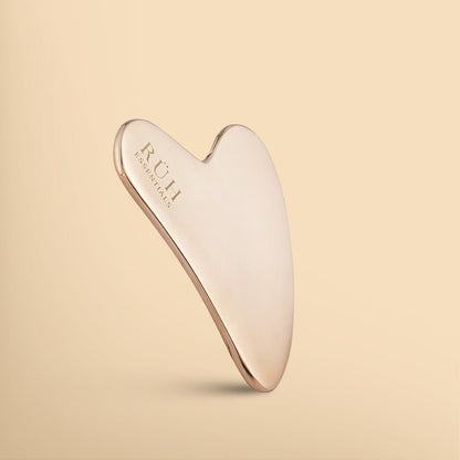 Kansa Gua Sha Face Massager for Glowing Skin - Ruh Essentials - Rüh Essentials