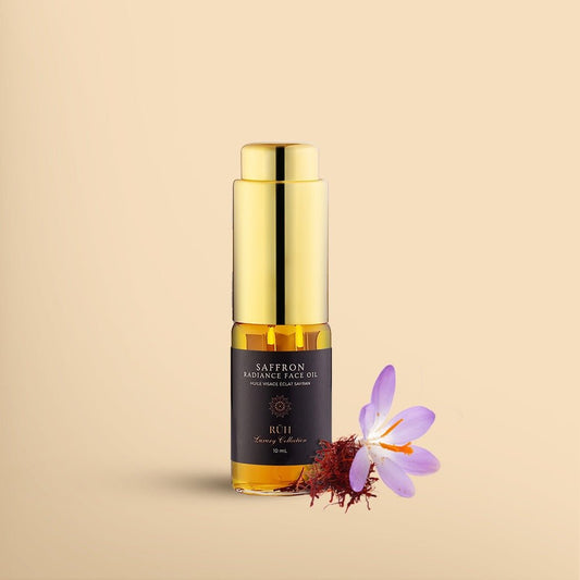 Radiance Saffron Face Oil for Luminous Skin. A Blend of 7 oils and 21 Herbs - Ruh Essentials - Rüh Essentials