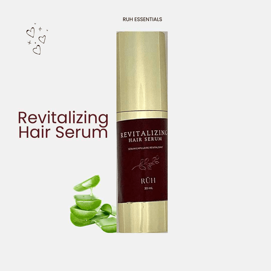 Revitalizing Hair Serum for Healthy, Shiny Hair - Rüh Essentials
