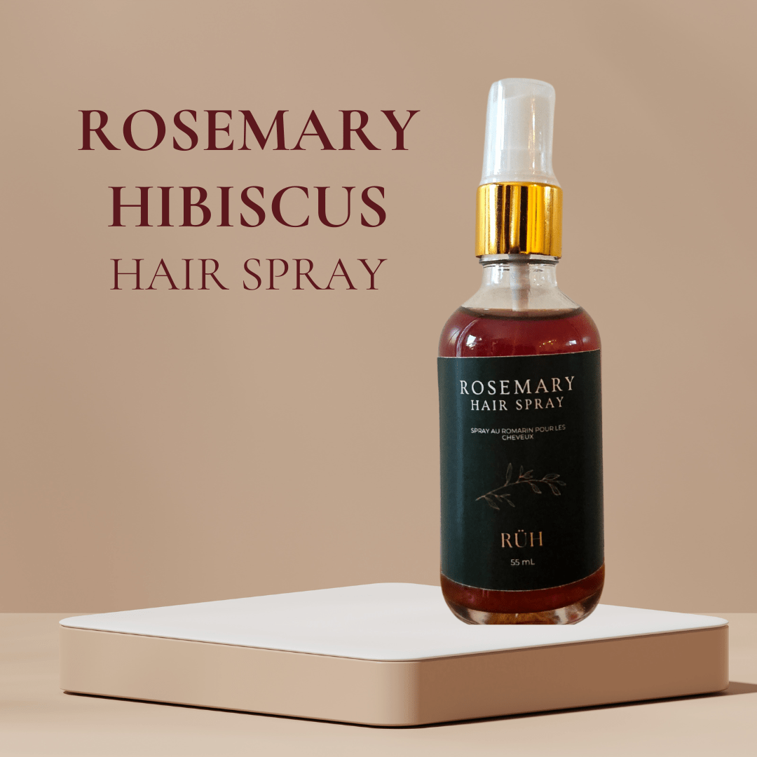 Rosemary Hibiscus Hair Spray - Rüh Essentials