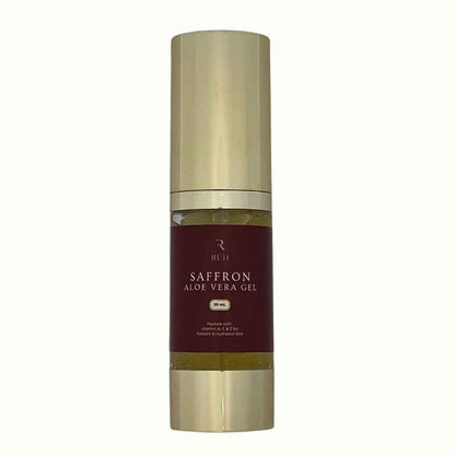 Saffron Aloe Vera Gel for Skin Hydration and Radiance - Rüh Essentials